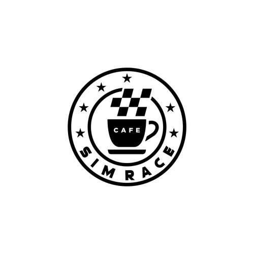 Logo für ein Sim Race Cafe Design by pronine9