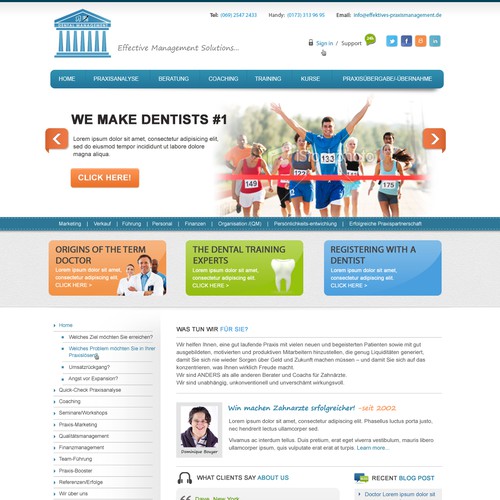 Web page design contest entry by Ks.Design⚡