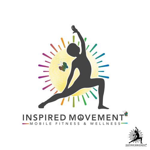 Playful, Professional, Fitness Logo Design for Pop Fit Studio by  J.allauigan