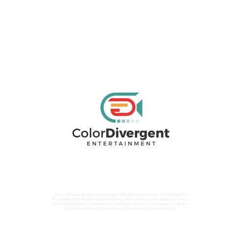 Divergent Color entertainment | African American Film Comapany Design por JosH.Creative™