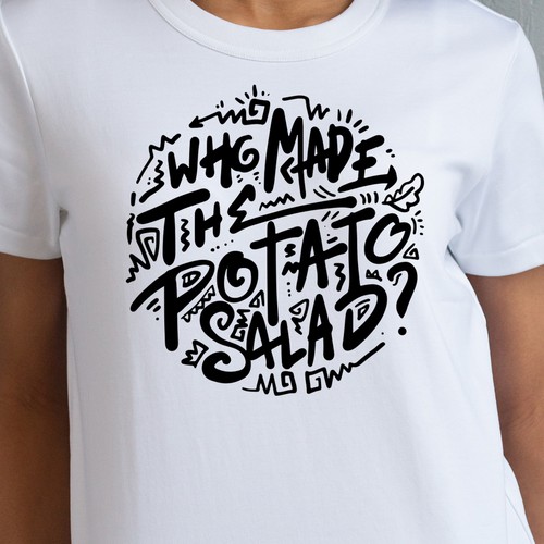 Design Soul Food/Foodie Themed T-Shirt Designs di yulianzone