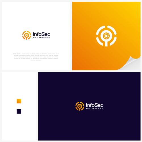 Logo design for cybersecurity training nonprofit Design by bell_gið