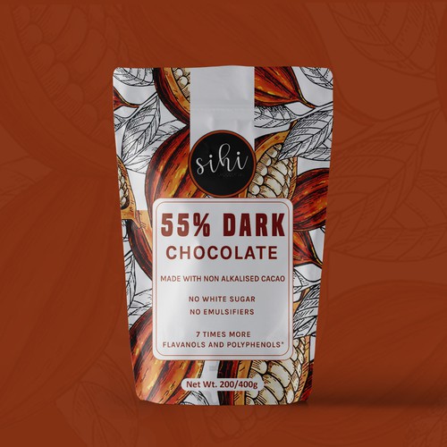 Design label for a Craft Chocolate Company Design réalisé par MMG World