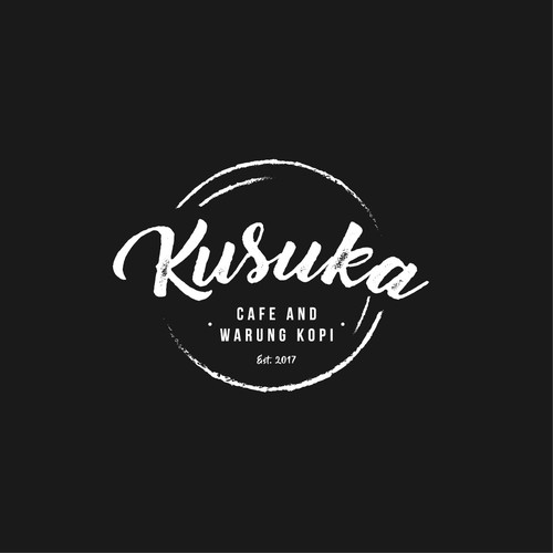 Design a Trendy 2019 Hipster logo for Kusuka Cafe Logo 