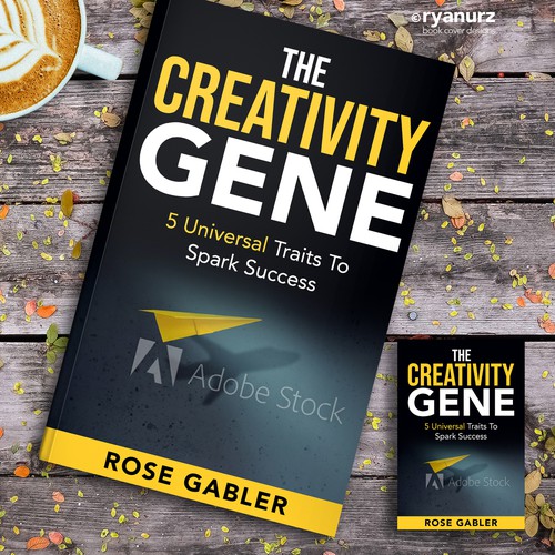 Design a powerful book cover to inspire creativity and connection! Design by ryanurz