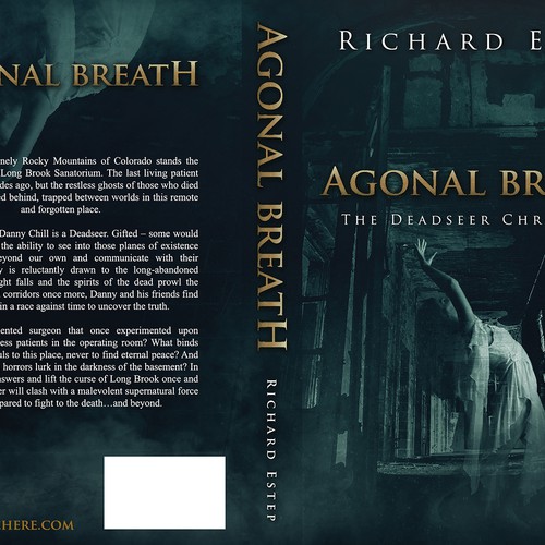 Create the cover for a chilling ghost story Design by Bandrei