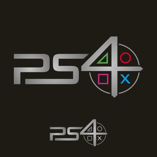Community Contest: Create the logo for the PlayStation 4. Winner receives $500! Design by InfaSignia™