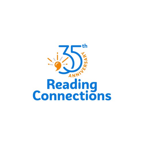 99NONPROFITS WINNER: 35th Year Anniversary Upgraded Logo Design by Limitless Design Std