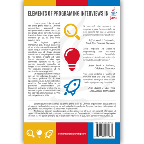 Best Selling Book in Computer Science Needs a New Cover Design by Zeljka Vukojevic