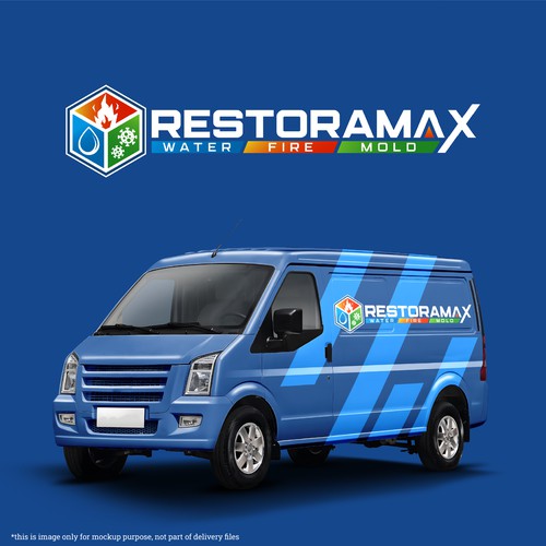 Restoration Company Branding. Design by Wiraa™