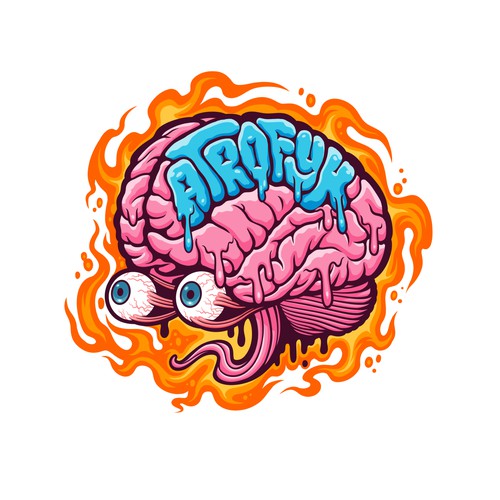 Diseño de Help me melt brains with a logo representing my internet persona de SPECULATOR