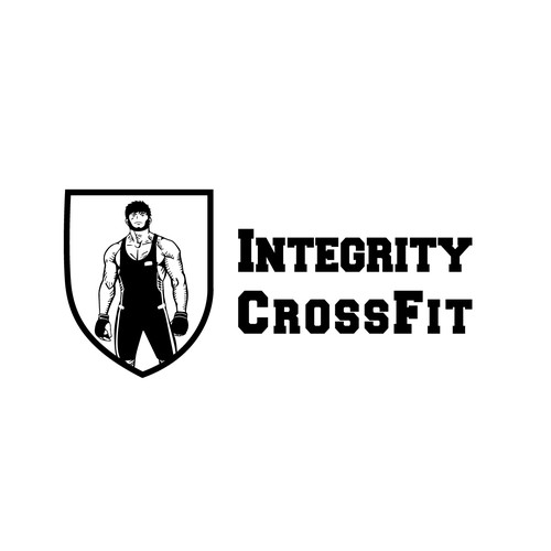 We need a gritty and raw design for a new CrossFit gym! Design by Irina Skripnik