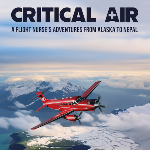 Create a cover about an emergency flight nurse's adventures Design by effebi.