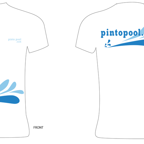 NEW Tshirt Design for swimming pool company Design by Cindy Griffith