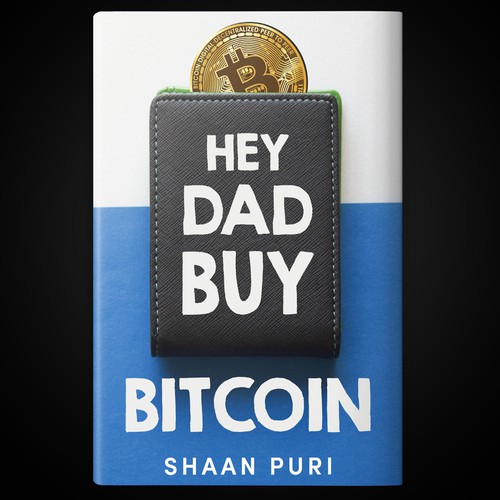 Bitcoin Book Cover Contest! Design by Shark Azer