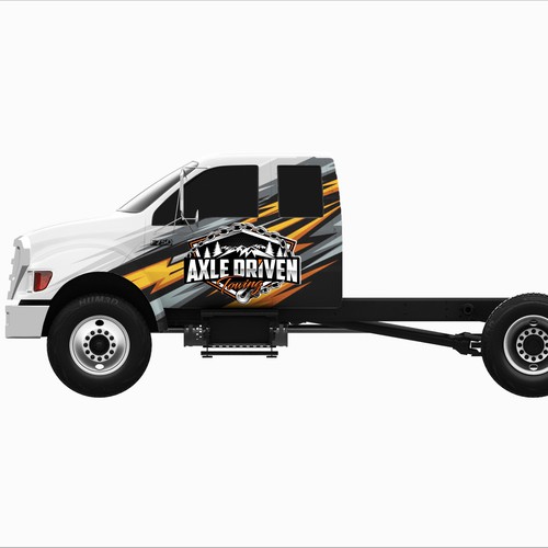 Diseño de Bold Tow Truck Wrap de T i f a n y' s