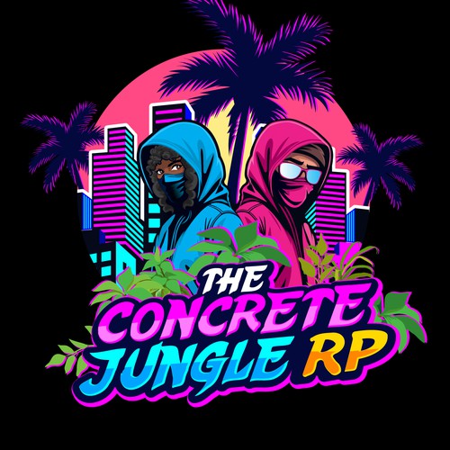 Make a logo for our FiveM Server "The Concrete Jungle" Design by Rocket_Racoon