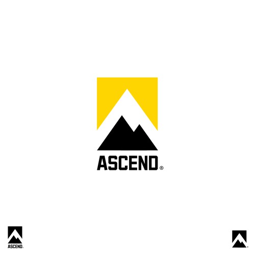 Re-design a climbing gym logo! Design by Isendesign™