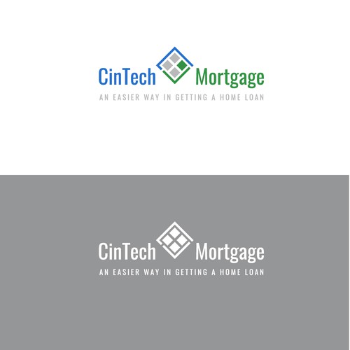 need a powerful logo for helping people to know it's easy getting a mortgage. Design von Works.shl