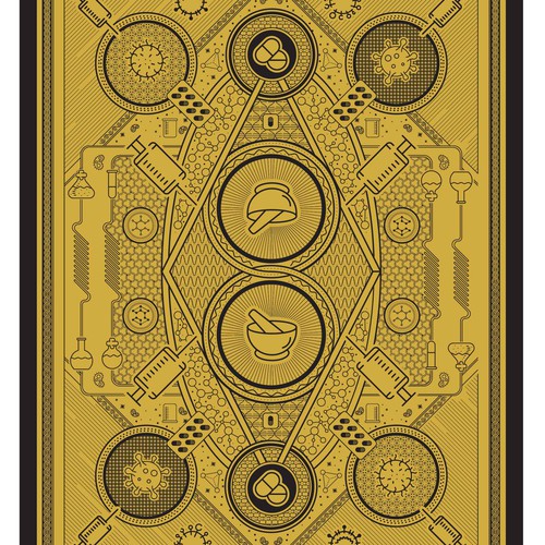 Pharmacy Themed Design for Card Deck Design by Ayrton Senna