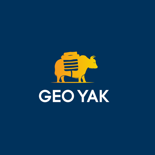 Yak-based logo for tech startup providing geospatial products and services Ontwerp door Man632