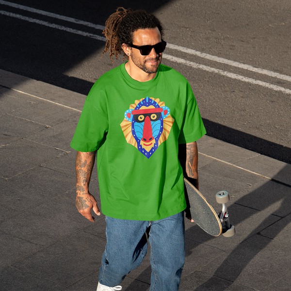 Design von deer203A mit dem Titel „Mandrill Logo Mascot“