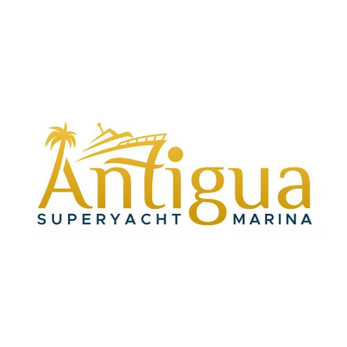 Logo for Antigua Superyacht Marina Design by sriredjeki