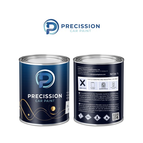 Label for Professional Automotive Refinish Products Design réalisé par creationMB