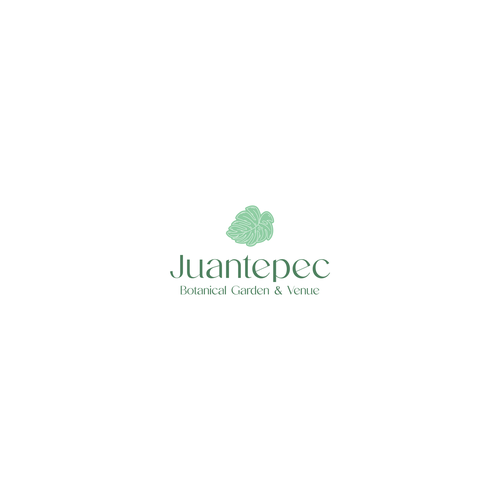 Botanical garden & Venue Logo creation (we would like to use the leaf as a cut out on a steel plaque (with holes in the  Design by -psyble-