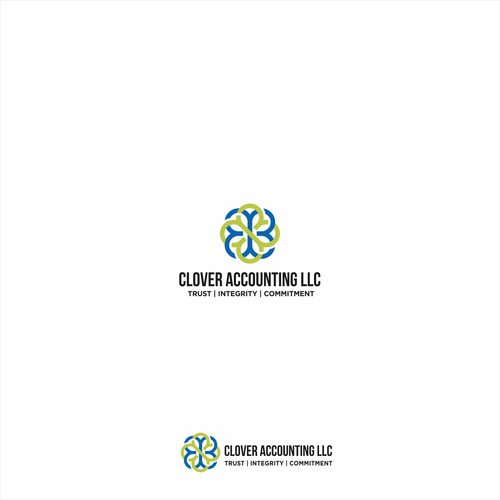 Designs Create clean and sophisticated four leaf clover image for