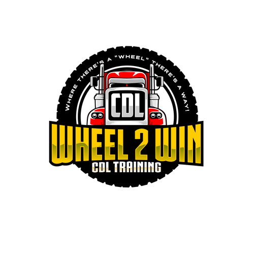 Design a Catchy Logo for CDL Truck Driving School Diseño de Vandi septiawan