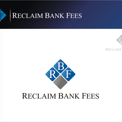 Create a professional logo for RBF (Reclaim Bank Fees) Design by razvart