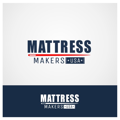 Logo design for b2b USA mattress company Design réalisé par ArtBeats