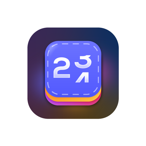 iOS Countdown App Icon Redesign Design by MAM2