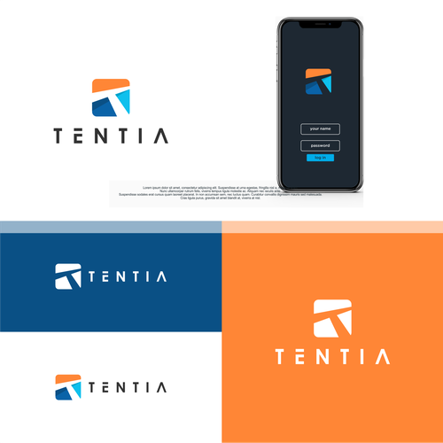 Logo y paquete de imagen corporativa propuesta en el concurso por jenen