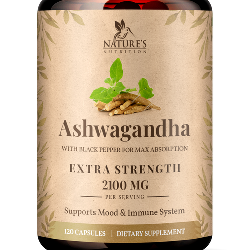Ashwagandha Design Needed for Nature's Nutrition Design by Studio MH