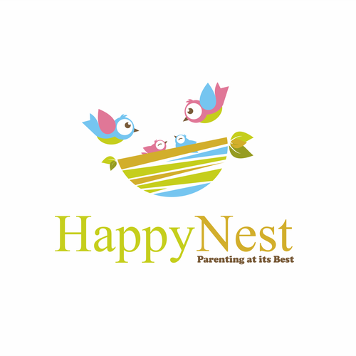 Create a beautiful illustration for Happy Nest! | Logo design contest