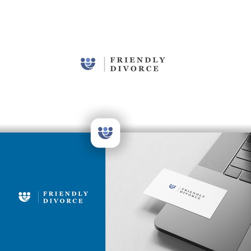 Friendly Divorce Logo Design por JoseAngelDesign
