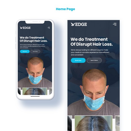 Designs | Scalp Micropigmentation modern and bold website redesign ...