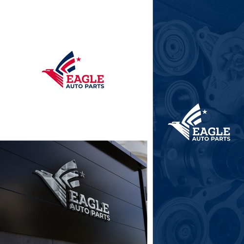 Fresh Logo for Eagle Auto Parts Design by Web Hub Solution