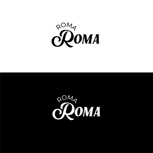 Roma Roma Logo Desing Design by A.Matar