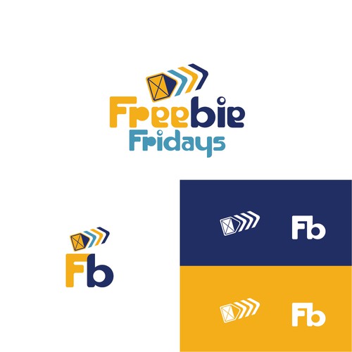 Freebie Fridays - Fun Modern Logo that grabs attention! :) Design by Mukeshmnp