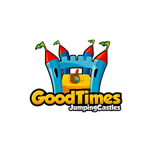 Good Times Jumping Castles needs a new logo | Logo design contest