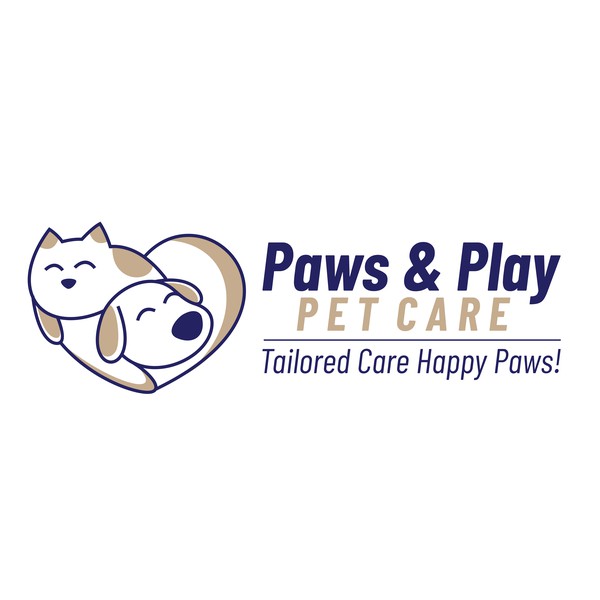 Paws & Play Pet Care logo