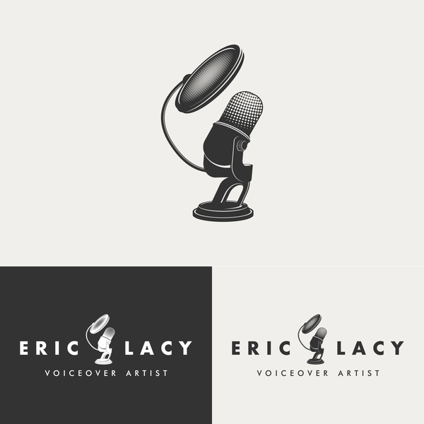 Design by madcravvt titled "Classic yet clean logo of Voiceover Artist"