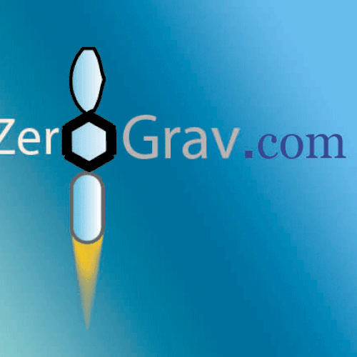 Nice, friendly logo for Zero Grav Design réalisé par alatol_zx