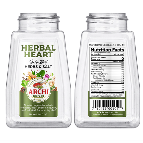 We need a modern eye catching label for a premium seasoning brand Design by Moya89