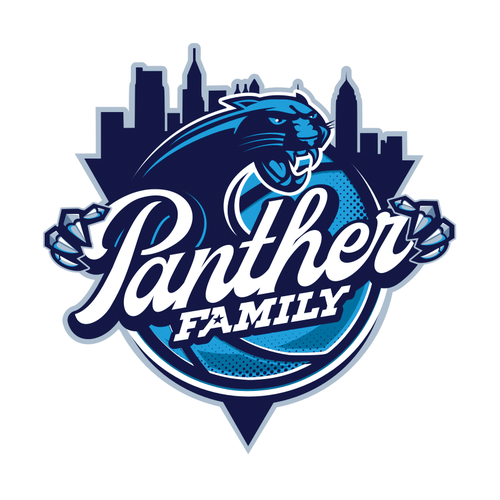 Basketball Logo for Team 'Panther Family' - Your Winning Logo Featured on Major Sports Network Design réalisé par bomba