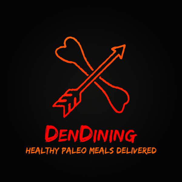 A compelling brand focal point logo for DenDining, paleo meal delivery company