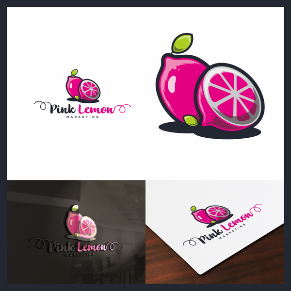 Design by Robots ♠ titled "pink lemon"
